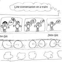 Like (Conversation on a Train)